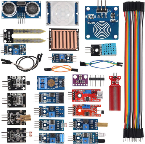UMLIFE Sensor Modules Kit for Arduino Raspberry, 22 in 1 Project Super Starter
