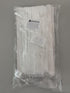 3Pcs White Metallic Tinsel Foil Fringe Curtains, 3.28ft x 6.56ft, White Photo Booth Backdrop Streamer Curtain for Party
