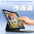Stylus Pen for iPad 9th & 10th Generation - 10Mins Faster Charge Compatible for iPad 6-10 Gen, iPad Air 3-5
