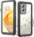 Moto G Stylus 5G 2024 Case, Waterproof Rugged Full Body Protective Cover with Built-in Screen Protector, Black