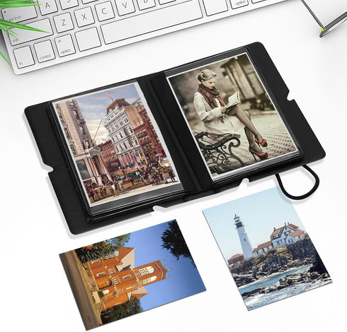 Mini Photo Album with 28 Pocket 2x3 Inch Pictures for Fujifilm Instax Mini 7s 8 9 11 25 26 40 50s 90 Evo Z2300 Instant