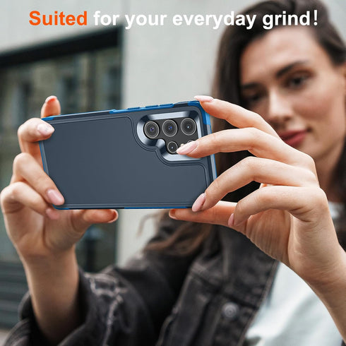 Designed for Samsung Galaxy S22 Ultra Case, 12 FT Military Grade Drop Protection, Dual Layer Heavy Duty Phone Case