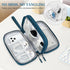 FYY Electronic Organizer, Travel Cable Organizer Bag Pouch Electronic Accessories Carry Case Portable Waterproof Double