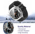 12+4 Pack Case for Samsung Galaxy Watch 7 Ultra 47mm, Waterproof Hard PC Scratch Resistant Cover with Tempered Glass
