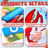 Baquler 6 3.6 Crawfish Boil Party Photo Prop x ft Crawfish Party Decoration Supplies Lobster Theme Selfie Backdrop