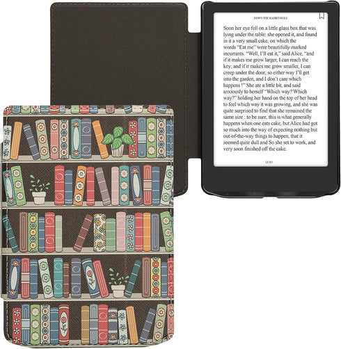 kwmobile Summer Case Compatible with Pocketbook Verse/Verse Pro/Verse Color/Vivlio Light/Light HD Case - eReader Cover