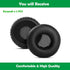 Replacement Earpads Cushions for Jabra PRO 9400BS, PRO 9400, PRO 9450, PRO 9460, PRO 9465, PRO 9470 Mono Wireless