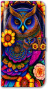 Bcov Galaxy A35 5G Case, Colorful Owl Mandala Flower Leather Flip Wallet Cover with Card Slot & Kickstand