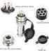 MECCANIXITY Aviation Connector Set, 20mm, 7 Terminals, 5A 150V, GX20 Waterproof Male Female Connector, 5 Sets
