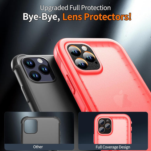 Cozycase Compatible with iPhone 12 Pro Max Case Waterproof, Built-in Screen Protector, Full Body Protective Cover