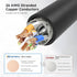 10Gbps 6A 50ft, 6A Cat6A Cable Matters Snagless Shielded Cat Ethernet Cable - Cat Cable, Cord, Ethernet Cord, Black