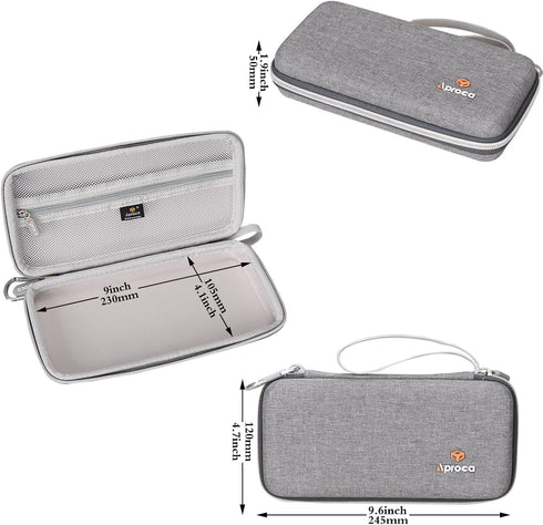 Aproca Hard Travel Storage Case for MUSICOZY Sleep Headphones, Headband Sleeping Headphones, Sleep Eye Mask