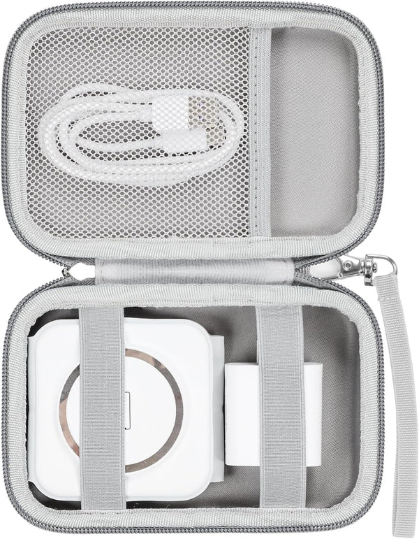 Travel Hard Case for UCOMX Nano/Apple MagSafe Duo/Iseyyox/Rtops/LISEN 3 in 1 Wireless Foldable Magnetic Charger, Gray