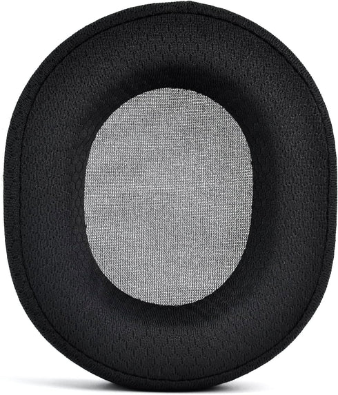 Defean Replacement Earpads for Corsair HS65 HS55 - High-Density Noise Cancelling Foam Cushions (Black Fabric)