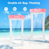 CACOE Floating Universal Waterproof Phone Case, 2 Pack Up to 7.0", IPX8 Dry Bags with Adjustable Neck Lanyard