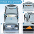 EMPSIGN Travel Backpack for Women, Large Carry On Airline Approved Personal Item Bag, 17 inch TSA Friendly Laptop