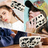 Jefonha 16 Compatible with iPhone Case with Finger Hand Strap for Girls Women, Cute Funny Milk Cow Phone Case
