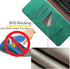 SUANPOT Samsung Galaxy S10+/S10 Plus Wallet Case, RFID Blocking Credit Card Holder, PU Leather Flip Folio Cover (Sea