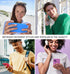Vooii iPhone 15 Plus Case, Red Upgrade Liquid Silicone with Enhanced Camera Protection and Soft Anti-Scratch Lining