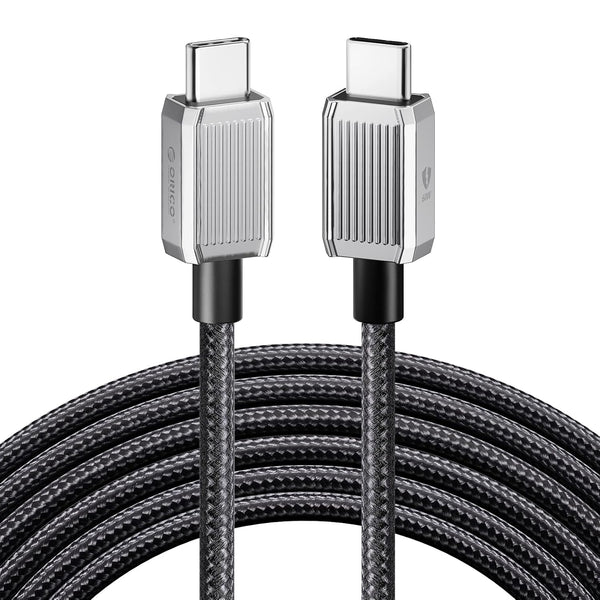 ORICO 60W USB C to USB C Cable, Nylon Type C Fast Charging Cable for iPhone 15/15 Pro/15 Plus, MacBook Air