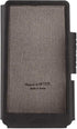 Hand Crafted Miter PU Leather Case Cover for iBasso DX220, First Edition, Light Black