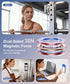 CAPRARO 360 17/16/15/14/15 Magnetic Phone Ring Holder for MagSafe, Dual-Side Magnetics, Rotation Gym Phone Stand Grip