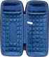 co2CREA Hard Travel Case for JBL Charge 4 / JBL Charge 5 Waterproof Bluetooth Speaker (Outside Black and Inside Blue)