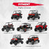 KEMIMOTO 6.5 Inch Speaker Pod, 1PCS Universal Speaker Enclosure for 6.5" Speakers, Angled Boxes Compatible with UTV RV