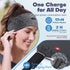 2-Pack, 17H Sleep Headphones Bluetooth Headband for Side Sleeper Playtime, Wireless Headband Headphones with HD Stereo