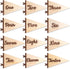 KIETKIE Baby Monthly Milestone Pennant Signs - Wooden Monthly Age Marker from One
