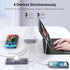 100W USB C Fast Charger Block, Compact GaN 6 Port PD USB C & QC USB A Wall Charger, Type C Charging Station Hub for