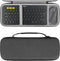 GEEKRIA Hard Case for Logitech K380s/k380 + M355/350s, Protective Travel Bag for Compact Keyboard & Mouse (Black)