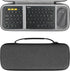 GEEKRIA Hard Case for Logitech K380s/k380 + M355/350s, Protective Travel Bag for Compact Keyboard & Mouse (Black)