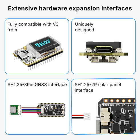 Heltec Automation V4 ESP32 ESP32-S3 27dBm SX1262 Communication Heltec LoRa Development Board Without OLED High Power