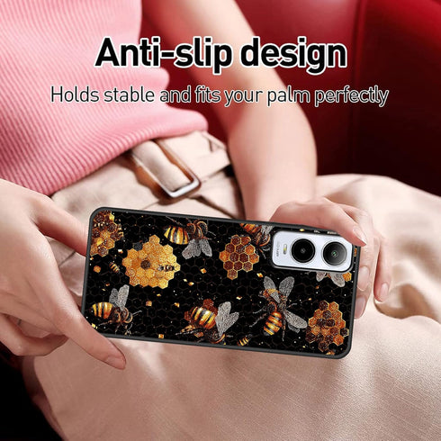 smauncucn 6 6,Golden for Cricket Icon Case,Premium TPU Ultra Thin Flexible Shock Absorbent Silicone Rubber Protective