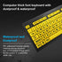 Large Print Computer Keyboard, Wired USB High Contrast Keyboard with Oversized Print Letters for Visually Impaired Low