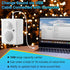 Enhon Motion Activated Sound Voice Player with USB Cable, Battery Powered Motion Sensor Alarm for Custom Audio Files