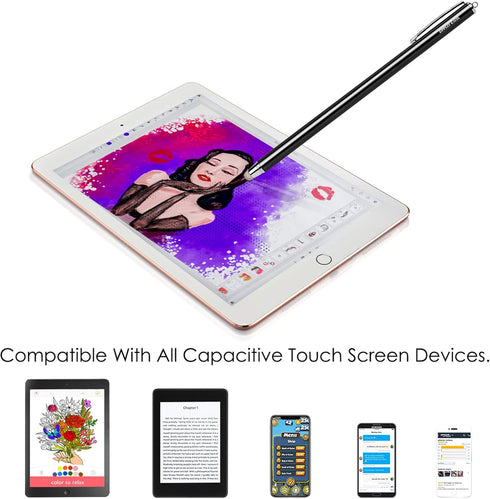 Dimples Excel Stylus Pen Styluses Pens Long Extra Universal Pencil Capacitive Stylus Tablets Tablet Touch Screen