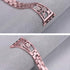 Bling Bracelets Compatible with Apple Watch Band - 46mm/45mm/44mm/42mm Stainless Steel Dressy Jewelry