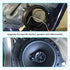 5.25"-6.5" Front Door Speaker Adapter Bracket for 1995-2016 Chrysler/Dodge/Jeep, 2PCS Solid Plastic Aftermarket Speaker