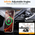 Coolpow 17 for MagSafe Car Mount ChargerUltra Magnet Magnetic Phone Holders for Your Car ChargerWindshield+Vent+Dash