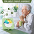 Portable CD Player with Bluetooth, Desktop Speakers for Home, Remote Control, LED Display, Supports CD/FM
