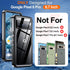 Hualele Pixel 8 Pro Case, Rugged Full Body Sealed Heavy Duty Shockproof IP68 Underwater Cover with Built-in Screen and