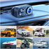 Tent Type Panel 12V USB Outlet Lighted Cigarette Lighter Socket, PD3.0 & QC3.0 Car USB Port Charger with LED Voltmeter
