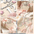 1-12 Amyhill Pink Bow Baby Announcement Sign Wooden Monthly Milestone Blocks with Number Hello World Newborn Signs Pink