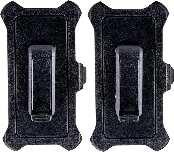 Cyapgtu 2 Pack Replacement Belt Clip Holster for OtterBox Defender Series Case Apple