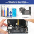 Earpiece Speaker Replacement for iPhone 13 Speaker Sound Receiver Assembly Parts with Tools
