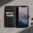 TORRO Cell Phone Case for Apple iPhone 11 Pro, Genuine Quality Leather Flip Cover with Card Slots, Horizontal Viewing