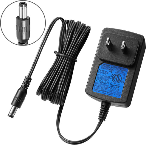 iwoly Cordless Vacuum Charger, AC Adapter 100-240V 50-60Hz Compatible with iwoly C150 and D300 Lithium Li-ion Battery Pack (U)
