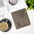 kwmobile Stylish Grey Dandelion eReader Case for Pocketbook Era - Slim & Durable
